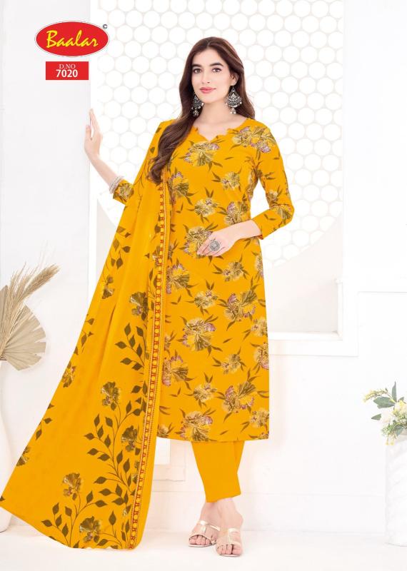 Baalar pashmina vol-7 latest dress materials wholesale
